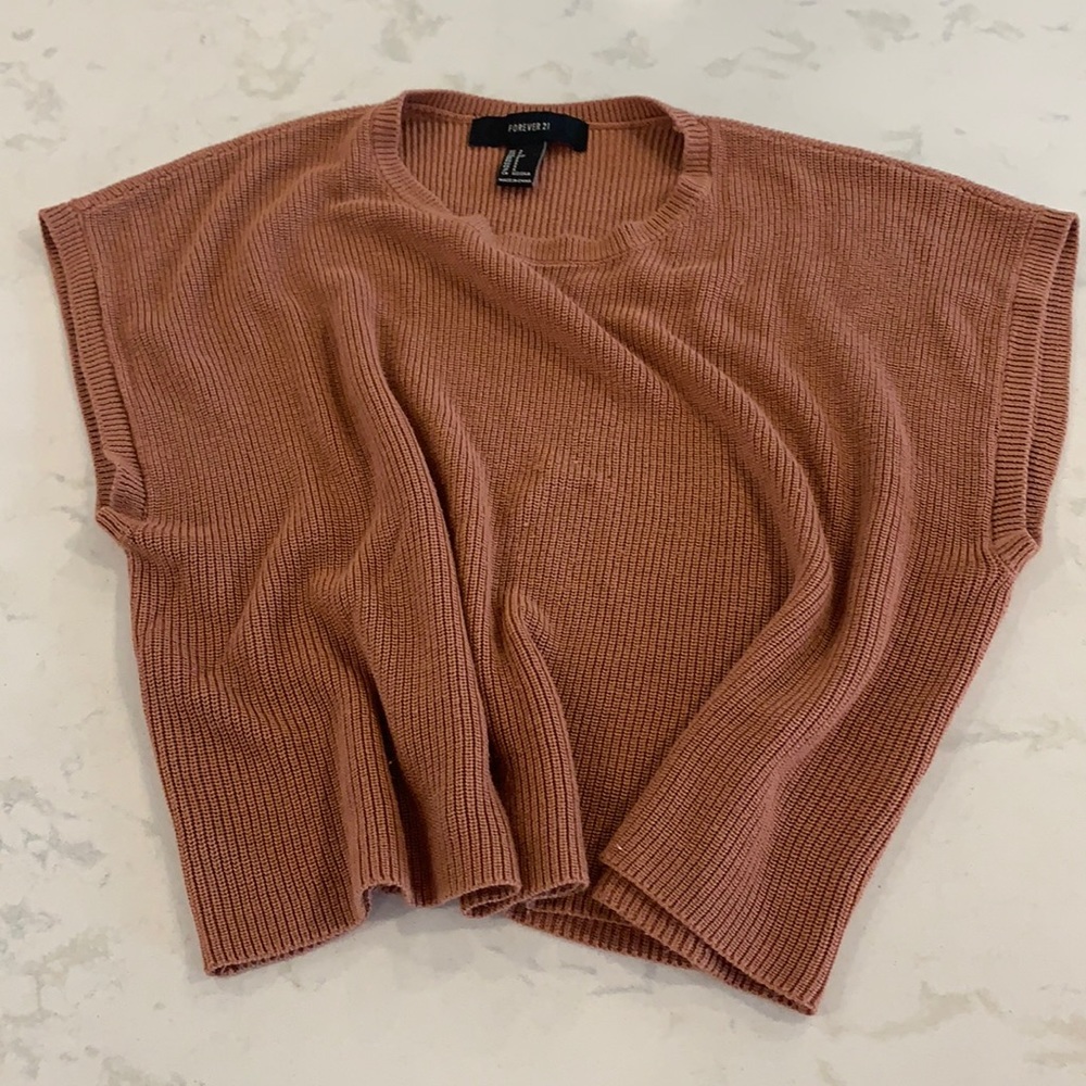 EUC Ribbed sleeveless Top